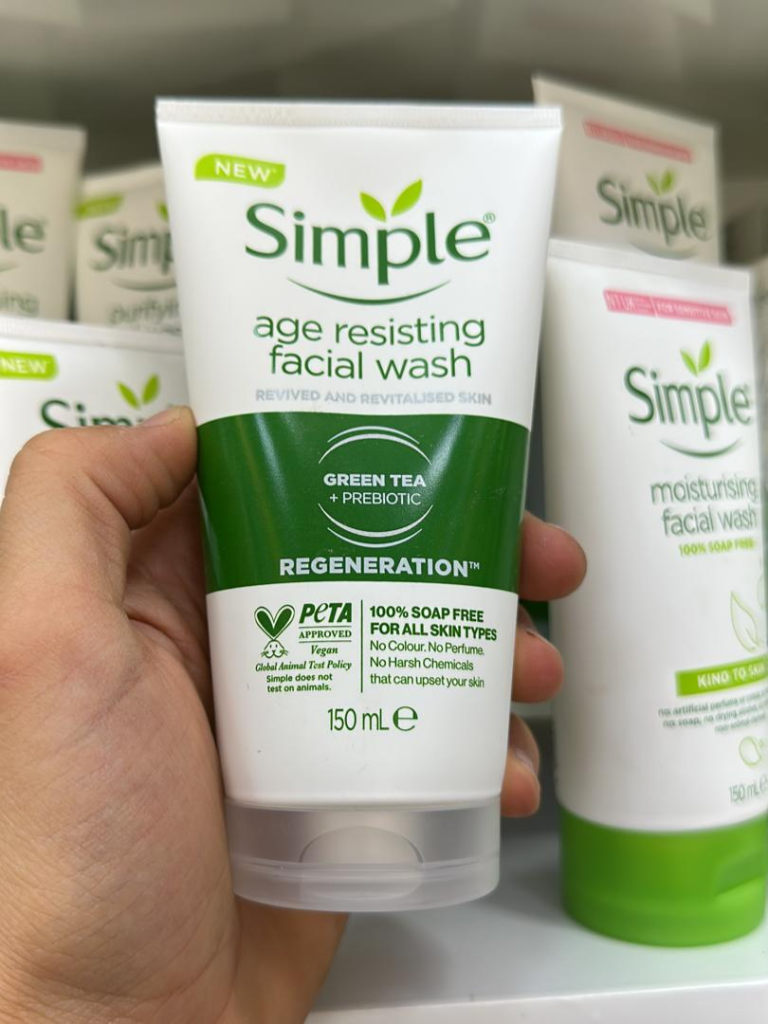 ژل شستشوی چای سبز سیمپل Simple