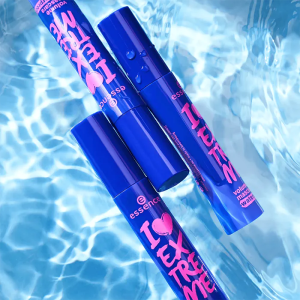 خرید ریمل اسنس آبی سورمه ای Essence Volume Mascara Waterproof