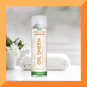 اسپری روغن شین مو Cantu مدل OIL SHEEN