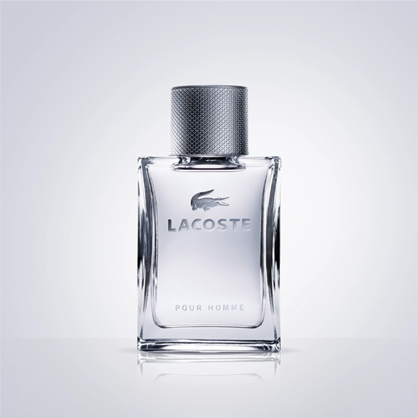 خرید ادکلن لاگوست اصل مدل Pour Homme باکس اصلی لاگوست خاکستری با رایحه مردانه و ماندگاری بالا
