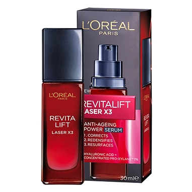خرید سرم ضد چروک Revitalift 3X لورال L’Oréal، مناسب برای کاهش خطوط و جوان‌سازی پوست