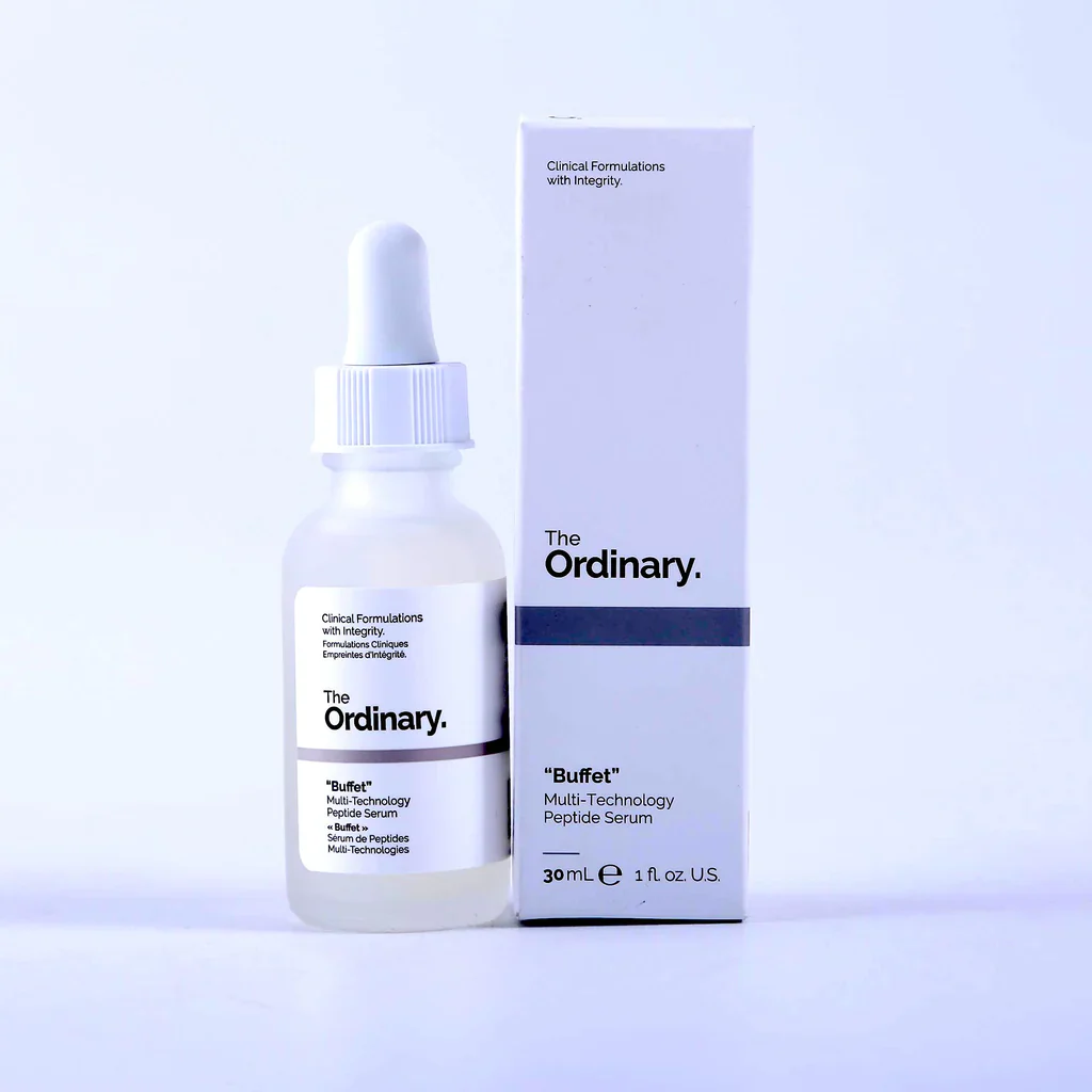 سرم بافه اوردینری The Ordinary Buffet Serum  مناسب برای چندوظیفه‌ای کردن مراقبت پوست، تقویت، بازسازی و بهبود الاستیسیته پوست