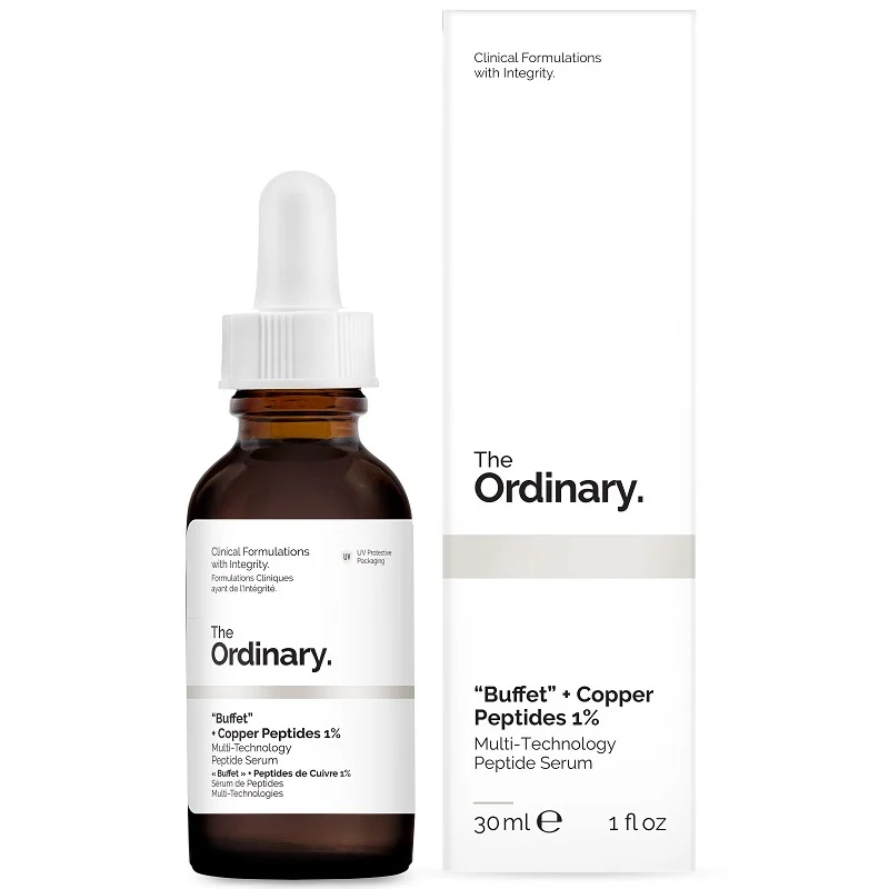 خرید سرم بافه کوپر The Buffet + Copper از برند The Ordinary سرم ضدچروک و جوانساز