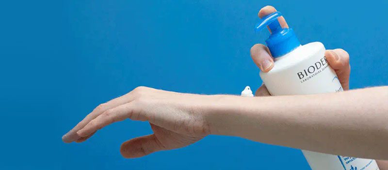 خرید مرطوب کننده اتودرم بایودرما مناسب پوست خشک و حساس - ضمانت اصالت کالا