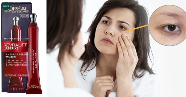 خرید کرم دور چشم ضد چروک و لیفت Revitalift Laser 3X لورال L’Oréal، مناسب برای کاهش چروک و سفت‌کنندگی پوست دور چشم