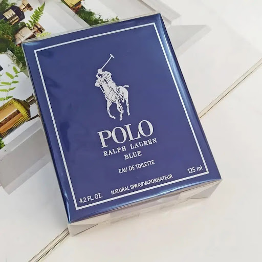 خرید ادکلن رالف لورن Ralph Lauren Polo Blue مدل پولو بلو حجم 125 میل با رایحه خنک و دریایی و ماندگاری بالا