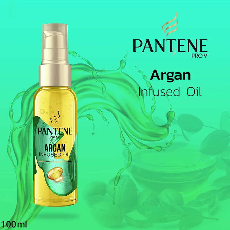 خرید روغن آرگان پن‌تن سبز PANTENE Argan Oil | تقویت و نرم‌کننده مو